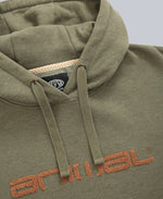 Rocky Mens Organic Hoodie - Khaki