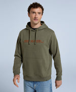 Rocky Mens Organic Hoodie - Khaki