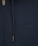 Woody Mens Organic Zip Hoodie - Navy