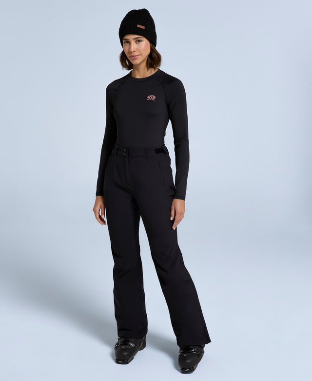 Alpine Womens Snow Pants - Jet Black