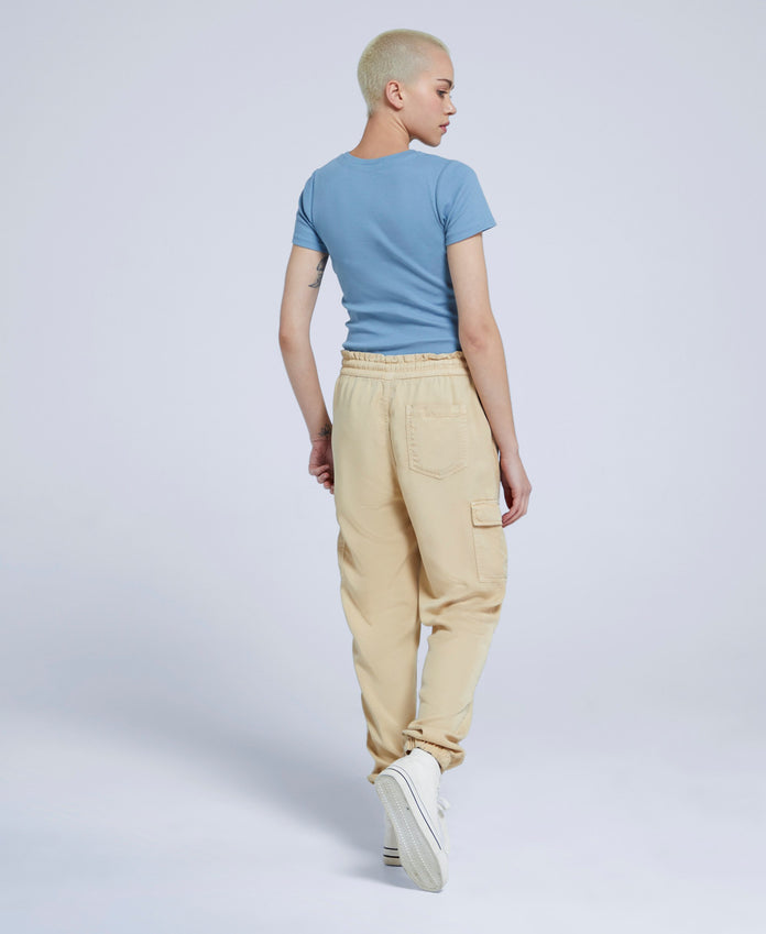 Max Mara Low-rise Cargo Trousers - Beige | Editorialist