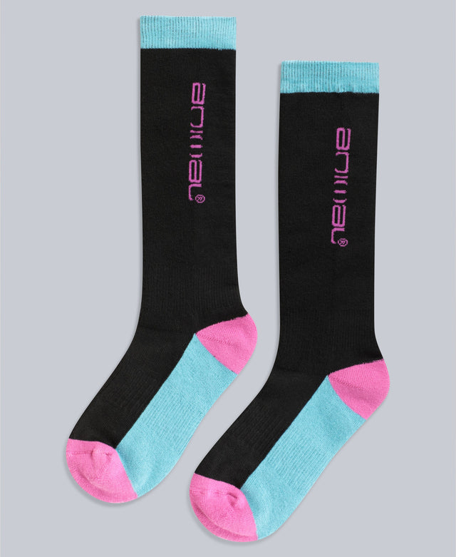 Move Kids Ski Socks - Bright Pink