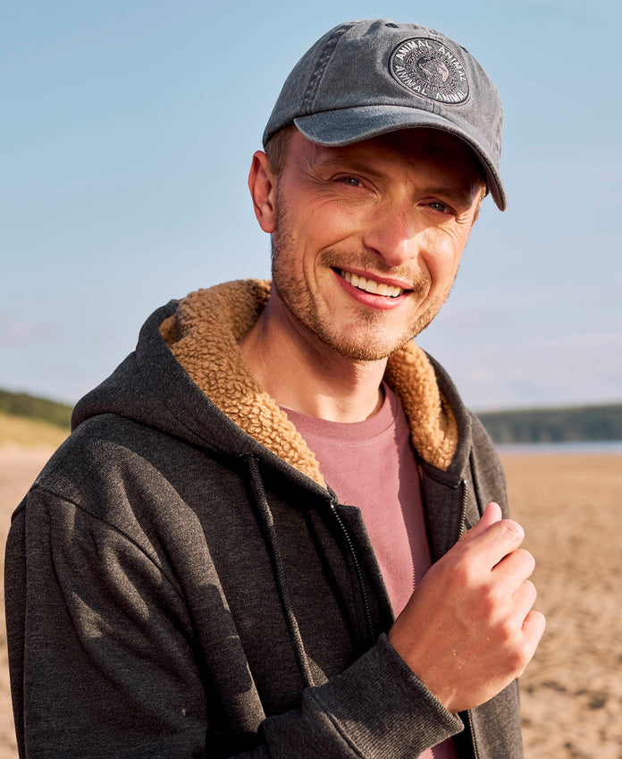 Luca Organic Patch Cap - Navy