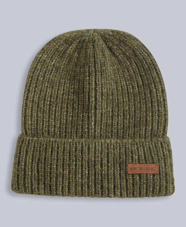 Codi Mens Recycled Knit Beanie - Khaki