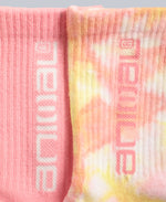 Danny Kids Organic Tie Dye Sock - Pale Pink