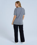 Elena Womens Organic Pocket T-Shirt - Navy