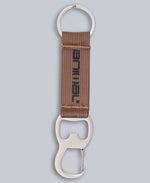 Logo Keyring - Tan