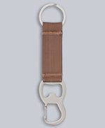 Logo Keyring - Tan