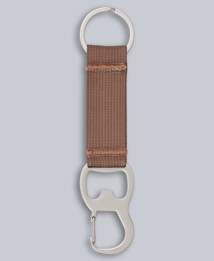 Logo Keyring - Tan